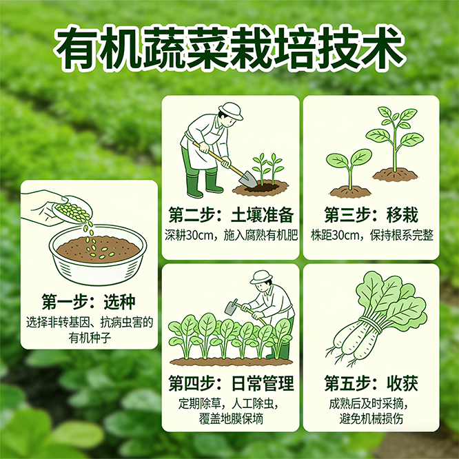 有机蔬菜栽培技术