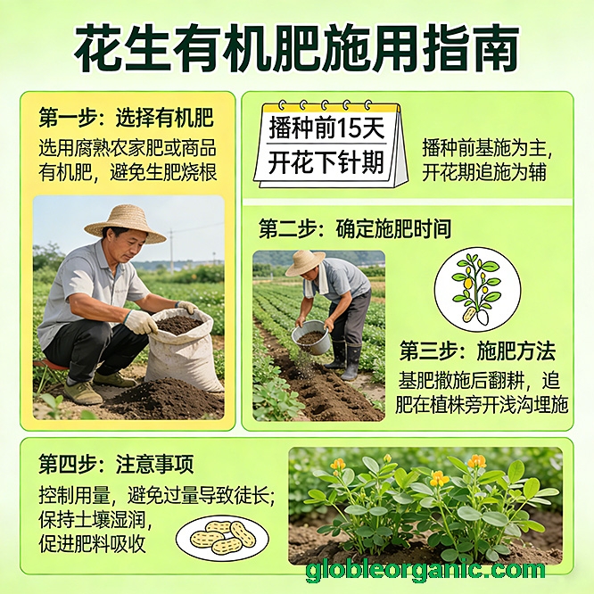 花生如何施有机肥?